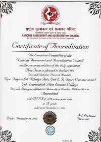 NAAC Certificate-3rd Cycle- valid upto Dec 2024